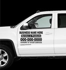 Custom Vinyl Decal Sticker Calcomania Sign Business  Truck Car Door Window