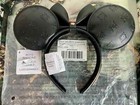 Club 33 Disney Minnie Ears Black And Rose Gold Headband Wdw