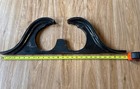 Antique Wooden Pediment Molding Architectural Fragment Salvage 26      