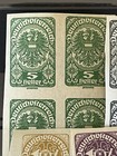 German Austria - Block Collection Of Imperforate Daily Stamps - All Mnh
