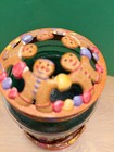 Fits Yankee Candle Metal Gingerbread Illuma Lid Jar Candle Holder And Topper
