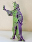 Statue Of Liberty Selfie 3d Printed 7   18cm  Purple Green Fusion Decor Art