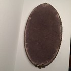 Vintage Matson Roses Oval Dresser Mirror Vanity Tray Regency Gold Filigree T179