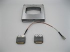 Garmin Gma 35 35c Install Kit Rack Back Plate Conn 011-02645-00 011-02302-00