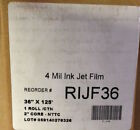 1 Roll 36  X 125   4 Mil Double Matte Inkjet Mylar Plotter Film 