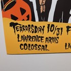 Rare Paul Frank Punk Rock Alkaline Trio Halloween Concert Poster Circa 2002 Mint