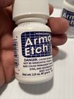 Lot Of 2   Armour Etch Glass Etching Cream 2 8 Oz Each