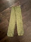 Rubia Wear Leg Warmers Full Leg Length Heathered Olive Green Medium
