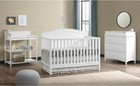 Cunas Para Bebes Convertible Cama Para Ni  os Marco Wooden Baby Crib White New