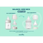 Evenflo 3pk Balance Wide-neck Anti-colic Baby Bottles - 5oz  Bpa-free  Silicone