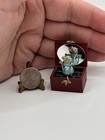 Vintage Wee Forest Folk Type Mouse Hallmark Trinket Box Ornament Collectible    