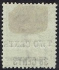 Mauritius 1891 Qv Two Cents On 38c On 9d