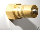 Carpet Cleaning 1 4  Brass Plug Quick Disconnect
