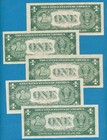 5- 1 00 1935 Mixed Series Choice New Silver Certificates Starter Collection
