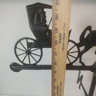 Weathervane Vintage Metal Horse And Buggy  country Doctor amish Horse   Buggy   