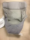 Ergobaby Easy Snug Infant Insert Grey Premium Cotton Newborn From 7-12 Lbs