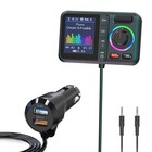 Bluetooth Car Fm Transmitter Mp3 Player Hands Free Radio Adapter Kit Usb Charger