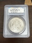 1887 Morgan Silver Dollar  1 Pcgs Ms63 90  Silver Choice Uncirculated