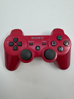 Sony Playstation 3 Ps3 Dualshock 3 Controller Red - Gently Used