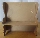 Vintage Arcade Dollhouse Cast Iron Bench And Table