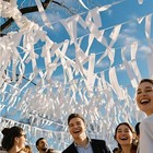White Crepe Paper 6 Pcs Streamers For Party Decorations Birthday Wedding Diy    