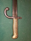 Pre-ww1 1860s French Army M1866 Chassepot Yataghan Ornate Sword Bayonet 