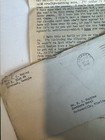 Personal Letter About Divorce 1945 Typed Article Clipping Correspondence