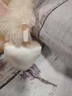 Avon Teddy Bear Ballerina Dance Angel W  Wings And Heart Plush Stuffed Vtg 1998
