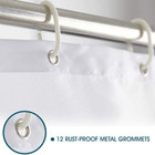 Ocean-themed Shark Whale Shower Curtain Waterproof Bathroom Decorative Shower Cu