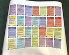 Rare 2003 Ebay Live Orlando Double Sided Print   Uncut Cards Signed Meg Whitman