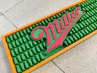 Miller High Life Rubber Bar Mat Drip Mat Bar Runner Spill Mat Beer Coasters Pubs