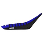 Yamaha Yfz 450 Gripper Seat Cover 2004 - 2013  Black blue black Ribs   200