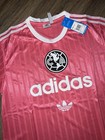 Club America Adidas Pink Jersey Size Large Slim Fitted