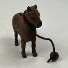 Vintage Cast Iron Horse Still Bank Antique Coin Bank Original Hardware Decor