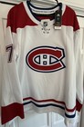  Kirby Dach Signed  Montreal Canadiens Adidas Pro Style Jersey Fanatics Coa Nwt