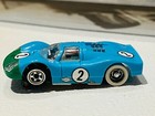 Tyco Porsche 908 Blu grn Slot Car  Good Condition  Runs  Fits Afx Aw Ll Aurora 