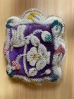 Antique Native American Iroquois Beaded Pin Cushion Pillow