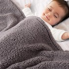 Soft Fuzzy Warm Cozy Throw Blanket With Fluffy Sherpa Fleece For Kids Plush