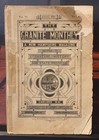 Original August 1880 Granite Monthly New Hampshire Vol Iii No  11 W fold-out Map