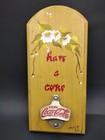 Vintage Starr  x  Wall Mount Coca-cola Bottle Opener On Wooden Board 1978