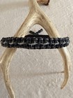 Black And Gray Bow Wrist Sling Strap
