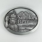 Belt Buckle Smokey Bear Remember Limited Edition 150 Of 800 Made In Usa 2016