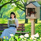 Little Library Box Outdoor Wooden Outside Library Book Boxes    Literature Exch   