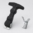  2  Buyer Products Rubber Hood Latch Bungee Latch Battery Latch W  Bracket pin 
