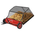 50 In Lawn Sweeper Tow Behind Pull Behind Yard Sweeper  28 Cu  Ft