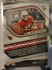 Trey Benson 2025 Panini Prizm Blue Auto Ssp  25 Arizona Cardinals Zs