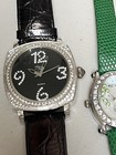 Vntg Lot Of 13 Assorted Watches Timex Japan Lee Sands Gossip Rhinestone Moulin