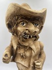 Vtg Shade Tree Creations 1981 Cowboy Quickdraw  Figurine 11    Made In Usa