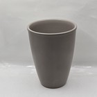 Vtg Matte Beige Flower Pot 6 5    Tall X 5    Wide Made In Germany Garden Planter