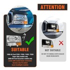 Headlights Assembly For 1999-2004 Ford Super Duty F250 F350 F450 F550   Ford